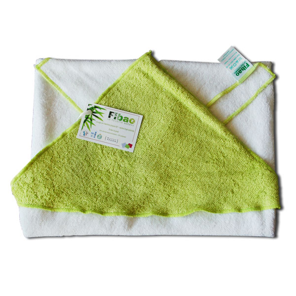 Sortie De Bain Bebe En Eponge De Bambou Fibao Boutique En Ligne